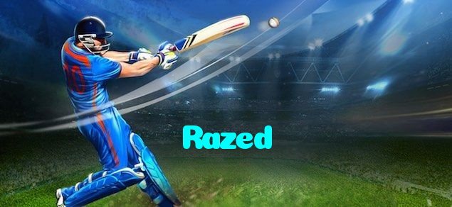 available types of Razed bet including pre-match live express and system bets